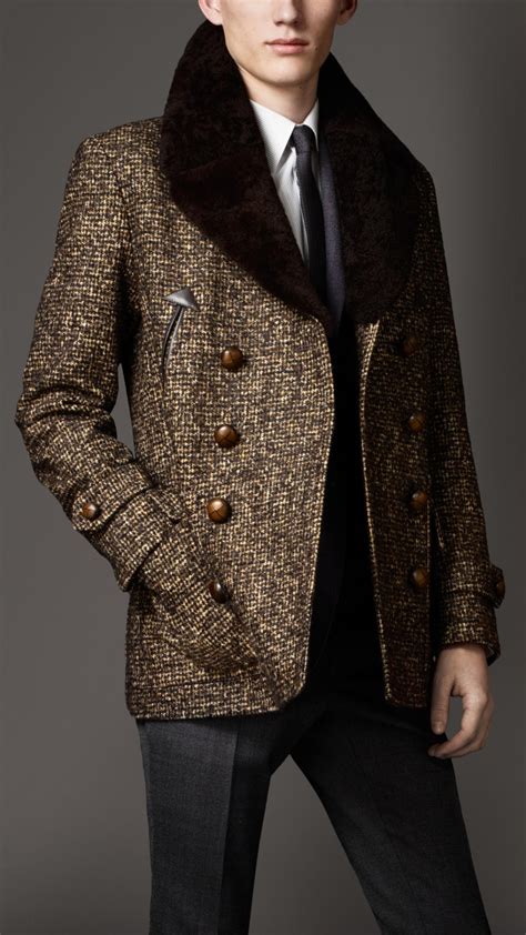 nordstrom burberry pea coat|burberry pea coat men's sale.